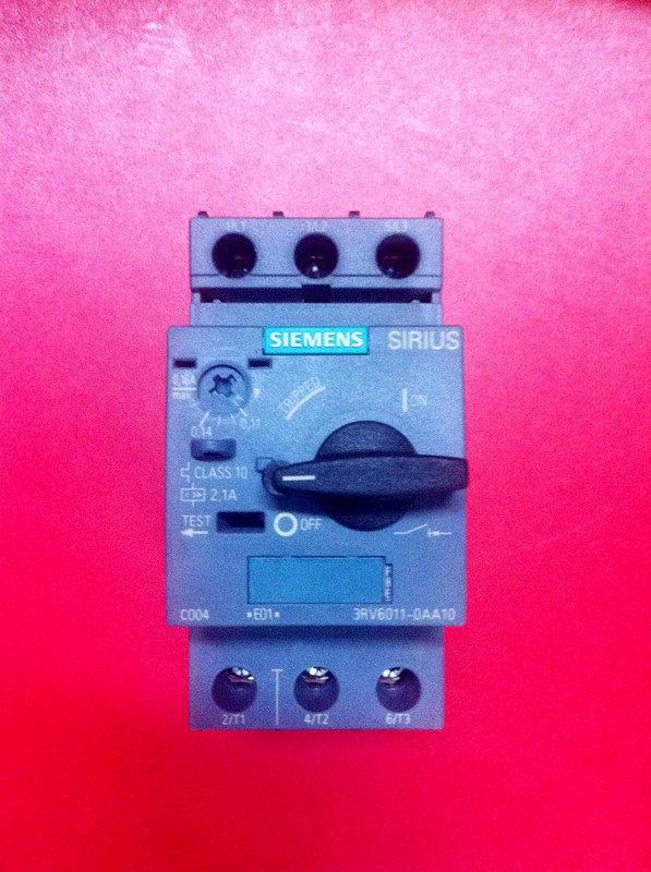 The all-new Siemens motor protector 3RV6011-0AA10