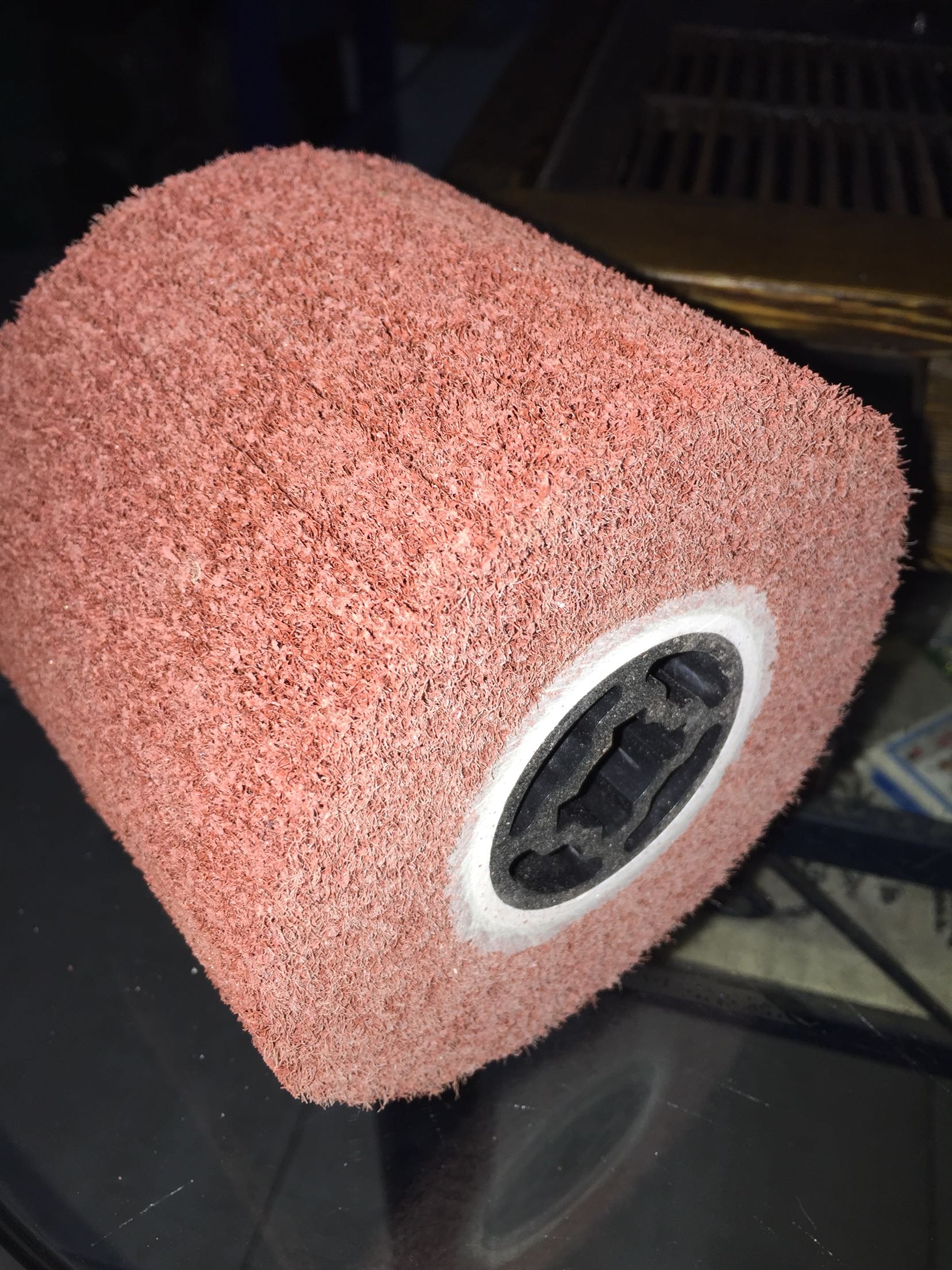 Wire Drawing Wheel Rust Removal Metal Wire Drawing Wheels Cross core Hundred Cleaning Cloth Stainless Steel Aluminum Wire Drawing Wheels 100 * 120