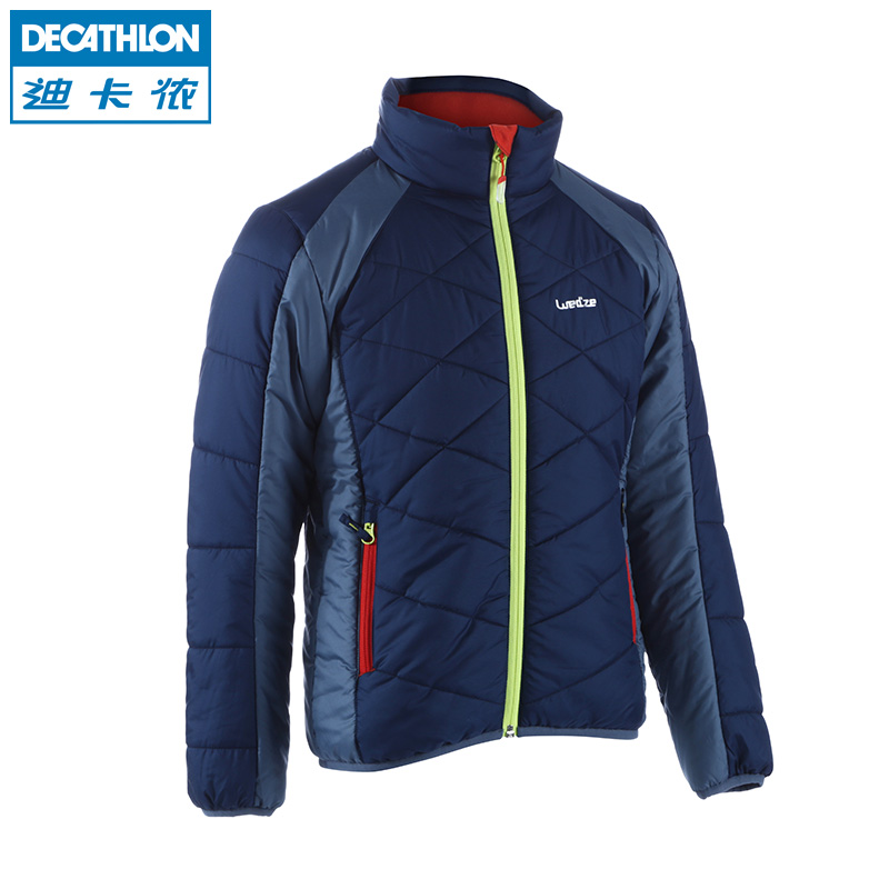 迪卡侬 男女儿童滑雪服 轻薄保暖 户外滑雪运动夹克衫 WED'ZE