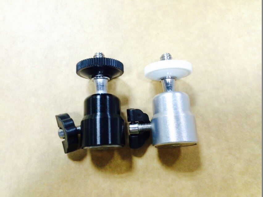 Mini small gimbal 1 4 screw spherical metal small gimbal card machine small digital camera suitable for ball table - Taobao
