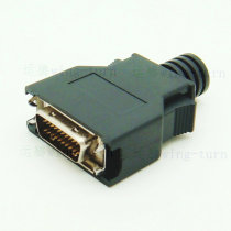 Yunteng FMD20M-K-AL SCSI plug HPDB20 male plastic shell 20-pin male crimp connector