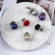 Hàn Quốc Ngọc trai Studded Áo pin Phụ kiện chống ánh sáng cổ áo cardigan Khăn choàng Pin kim Khăn quàng cổ Pin Trâm