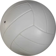 Tiêu chuẩn số 5 Đào tạo bóng chuyền toàn màu trắng Chữ ký trang trí bóng chuyền PVC cao bọt mềm