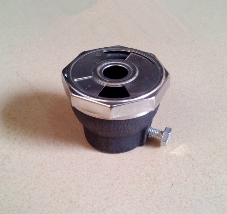 Iron shield wind commercial hotel dining room stove with Menghuo Wenhua Japanese powerful stove head manual wind adjustment pig cage mouth