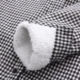 Mùa thu đông mới cộng với áo sơ mi nhung nơ nữ dài tay Han Fan cộng với áo cotton kẻ sọc nhỏ để giữ ấm áo sơ mi dáng dài Áo sơ mi