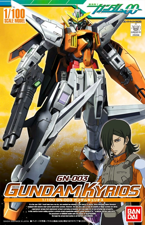 Đồ chơi mô hình máu nóng nhân vật Mobile Suit Gundam TV 00 Gundam GN-003 Lord Angel 1/100 - Gundam / Mech Model / Robot / Transformers