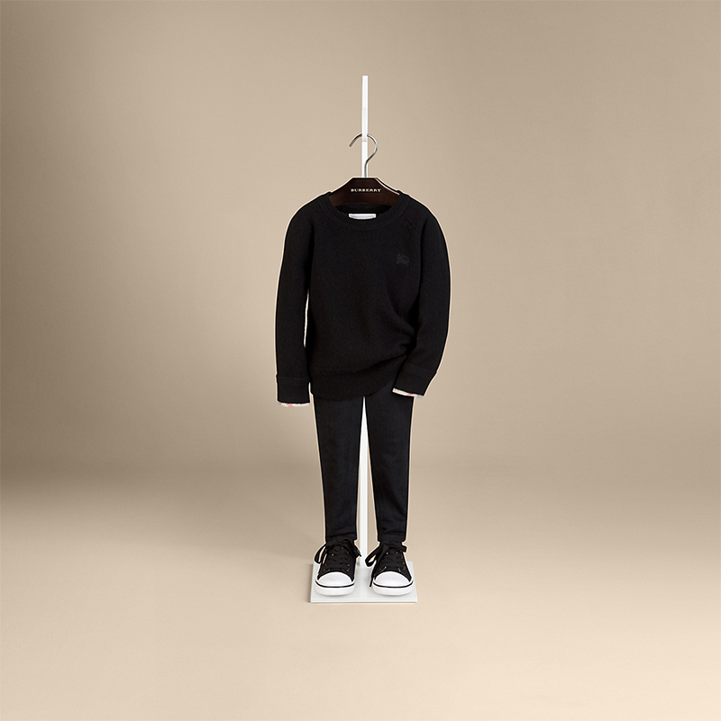 Burberry博柏利 格纹袖口羊绒衫 39562851