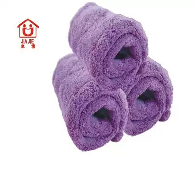 Jiajie microfiber mop flat dust removal mop adhesive replacement cloth mop 38*16 matching 33*10 flat mop head