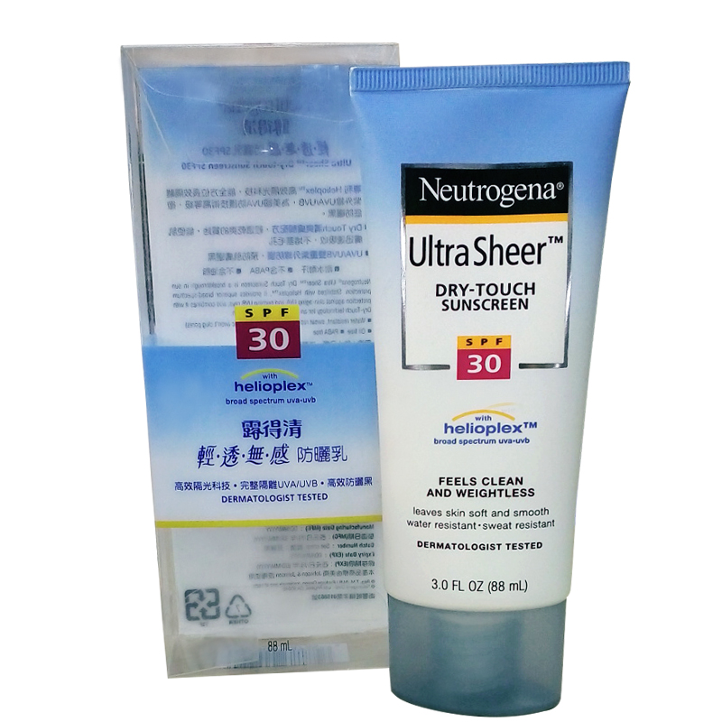 露得清轻透防晒乳SPF30 防晒霜隔离紫外线粉尘（新老包装交替）