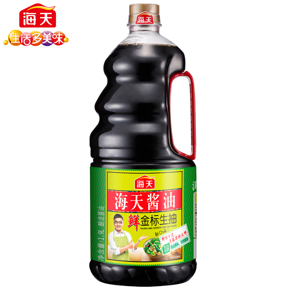 【天猫超市】海天鲜金标生抽1.9L 调味 非转基因 美味鲜 酿造酱油
