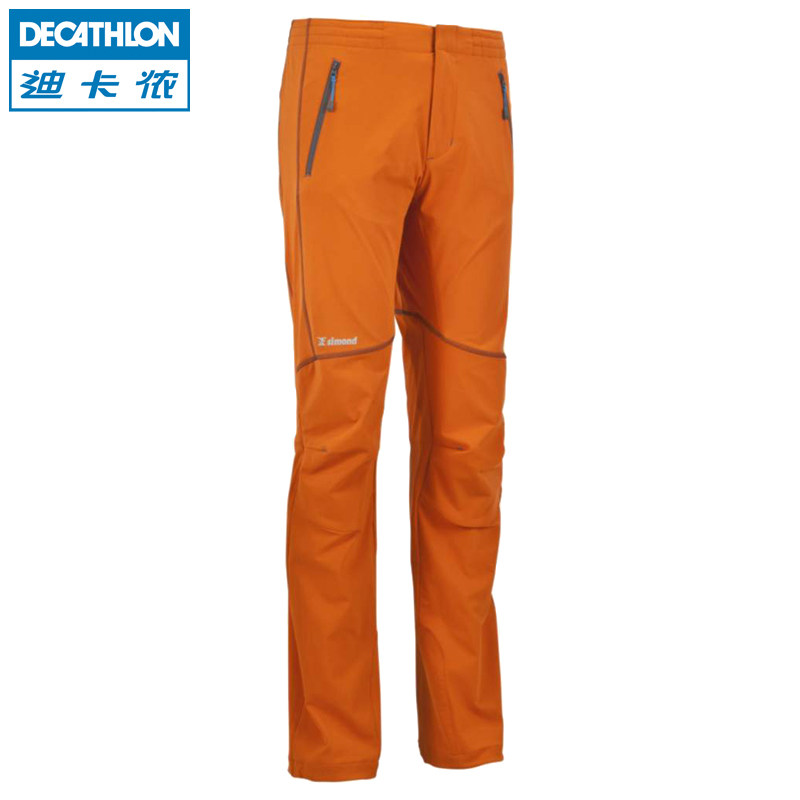 迪卡侬 户外冲锋裤子男 防水防风透气 休闲登山攀岩裤 SIMOND MC