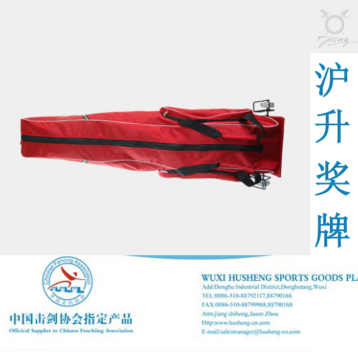 Shanghai-promoted spot fencing equipment-small roller sword pack fencing bag A steel frame with wheel sword bag