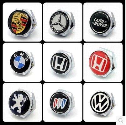 包邮 宝马奔驰奥迪大众 新交规车牌架防盗螺丝 车牌螺丝 防盗固封