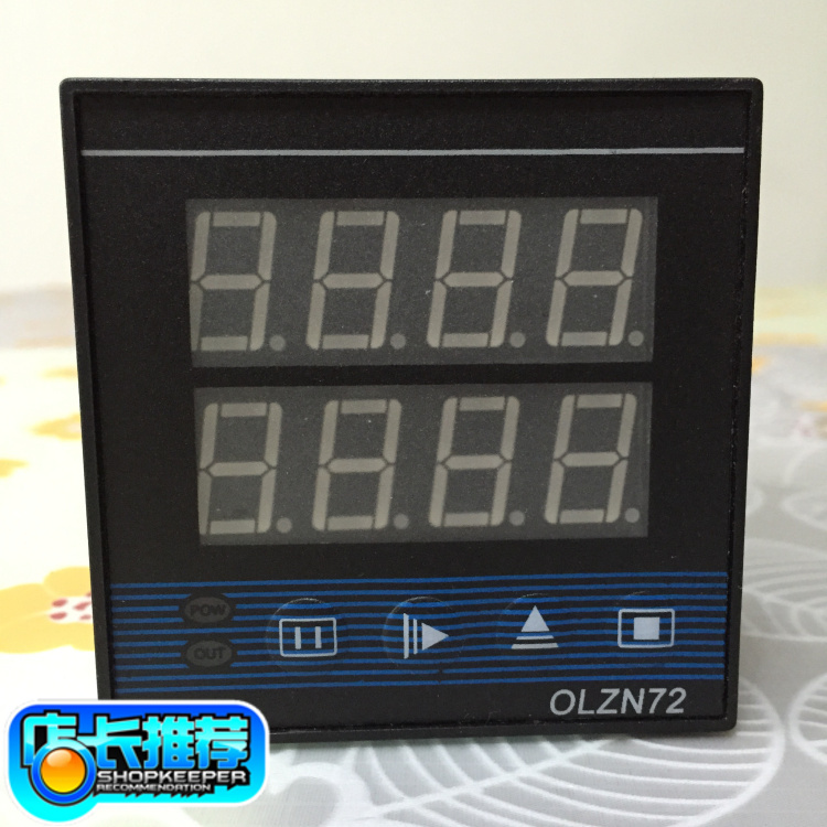 Digital display electronic counter relay OLZN72 counter 220V 24V 12V 11 foot power failure memory