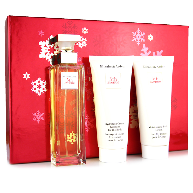 香港直邮 Elizabeth Arden/雅頓 第五大道女士香水75ml礼盒三件套