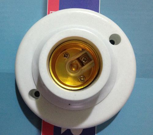 Lamp holder flat lamp holder screw lipstick flat lamp holder floor with suction top lamp holder