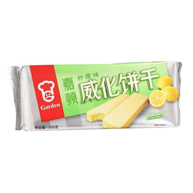 【苏宁易购】嘉顿威化饼干（柠檬味）200g/袋