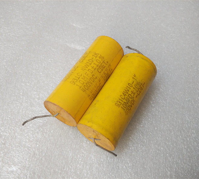 Disassemble the United States CDET 931C series 400V10UF fever metallized polypropylene film capacitor