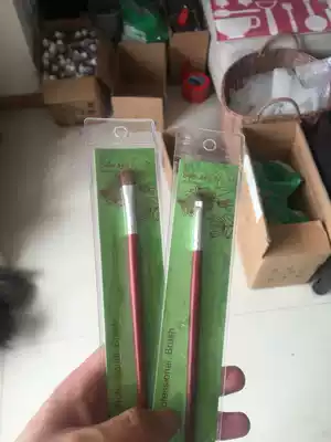 Oil brush pen wooden handle watercolor oil color pen small round brush horse brush