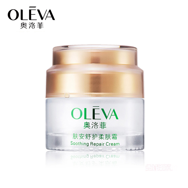 Oleva/奥洛菲肤安舒护柔肤霜50g舒缓敏感肌肤护肤品保湿补水面霜