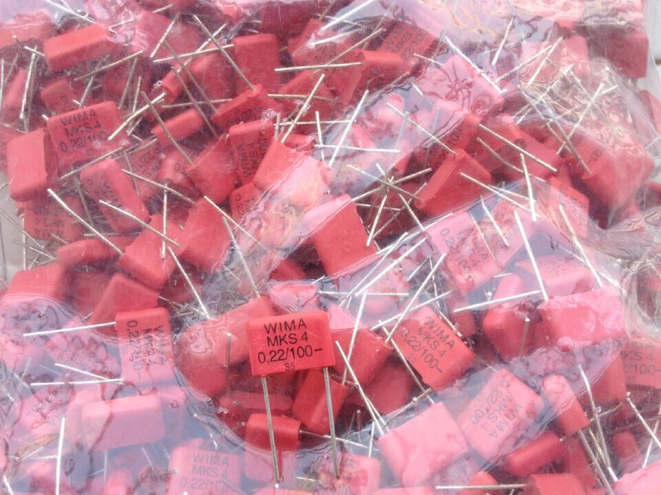 WIMA MKS 4 224 100V foot distance of 10mm long foot