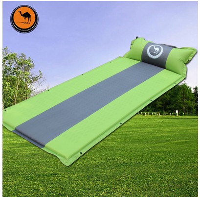 Free boat camel automatic inflatable cushion double outdoor sleeping cushion thickened widened tent cushion anti-damp cushion