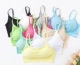 Modal với pad ngực bọc ngực ống top bra một dây đeo ngắn vest nữ không có vòng thép cơ sở đồ lót