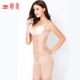 Tingmei corset mỏng phần bụng chính hãng trở lại clip nhựa quần nữ điều chỉnh cơ thể sau sinh cơ thể tách nhựa phù hợp do lot Corset hai mảnh