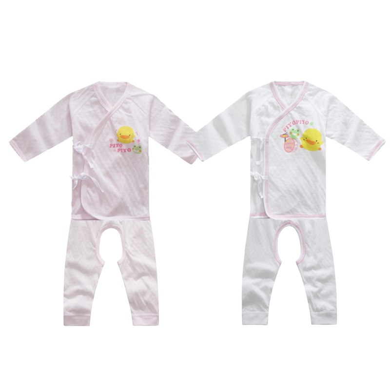 黄色小鸭 提花幼儿内衣套装包 131790 官方正品 2套装