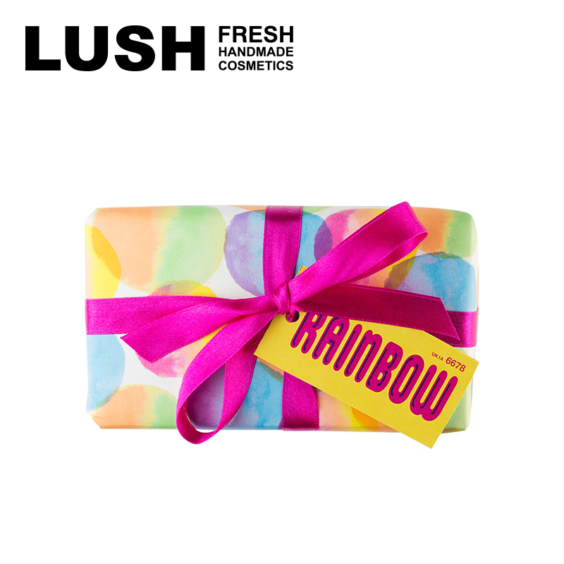 LUSH岚舒 英国正品 缤纷彩虹礼盒 沐浴浸浴 泡泡浴泡澡 滋润香薰