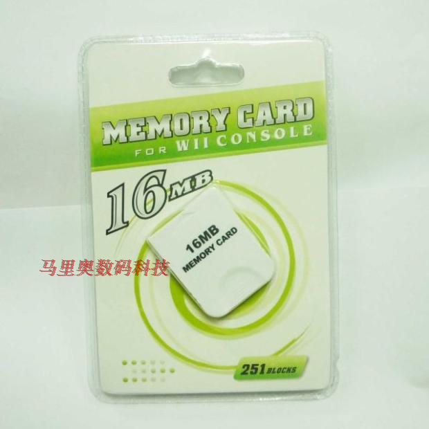Wii 16M Memory Card Memory Card Wii NGC 16MB Memory Card WII Memory Card compatible with NGC