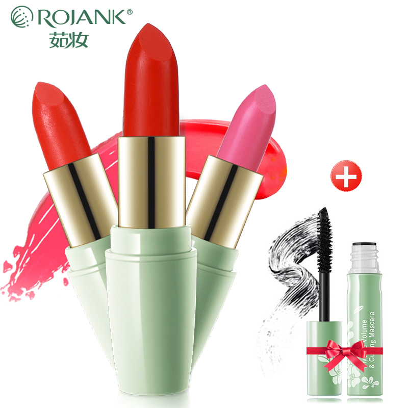 ROJANK/茹妆茹妆林语保湿滋润唇膏 女咬唇持久防水不易掉色不沾杯