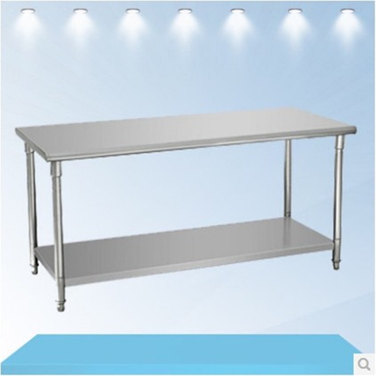 1 2 m 1 5 m 1 8 m stainless steel two-story workbench/loading table/operating table flat panel assembly