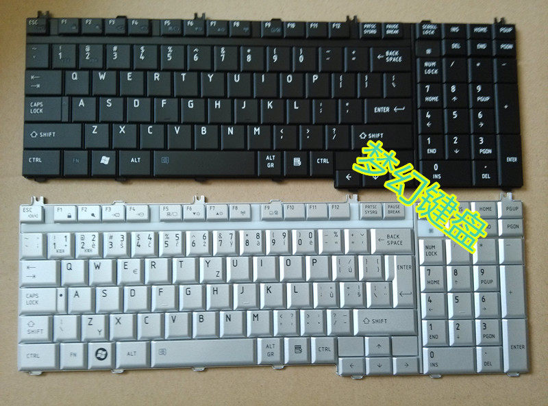 Toshiba P205 P200 P300 P500 F501 X505 A500 A505 P505 L500 keyboard bright