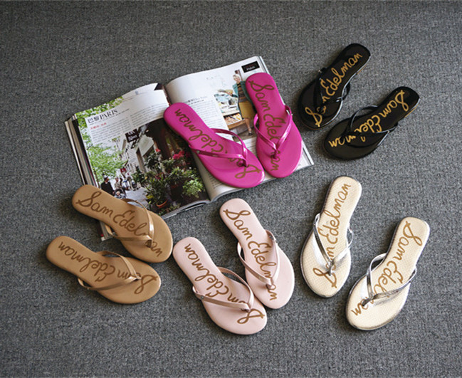 White Fumery Divine Instrumental Summoning God Dragon Big Size Small Yard Flat-bottomed Beach Herringbone herringbone slippers Slippers Non-slip Rubber Bottom