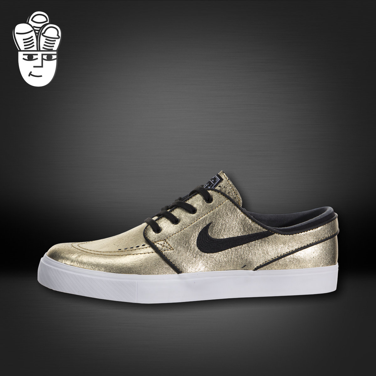 Nike SB Zoom Stefan Janoski 耐克男鞋 气垫休闲鞋滑板鞋 金色版