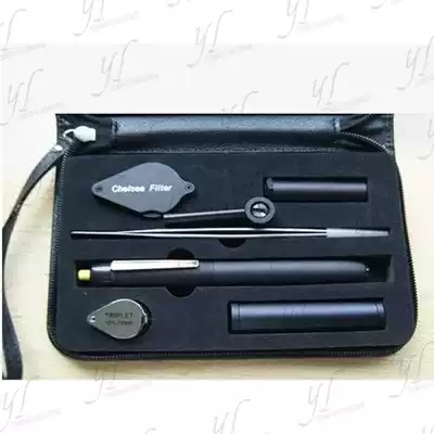 Tool Kit Portable Jewelry identification Tool Kit Jewelry jade identification tool Gemstone inspection tool