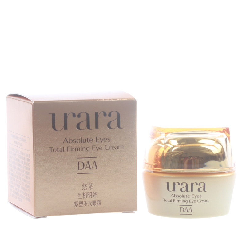 URARA/悠莱生机明眸紧塑多元修护霜15g 眼霜 金纯多元眼霜升级版