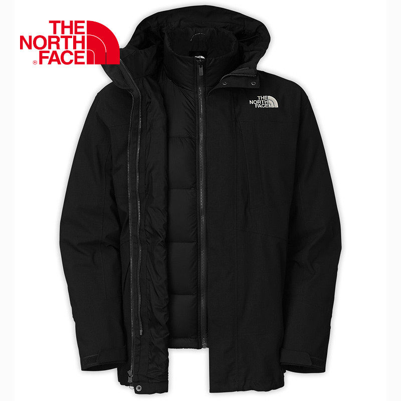 THE NORTH FACE/北面 男款三合一冲锋衣羽绒 A68M