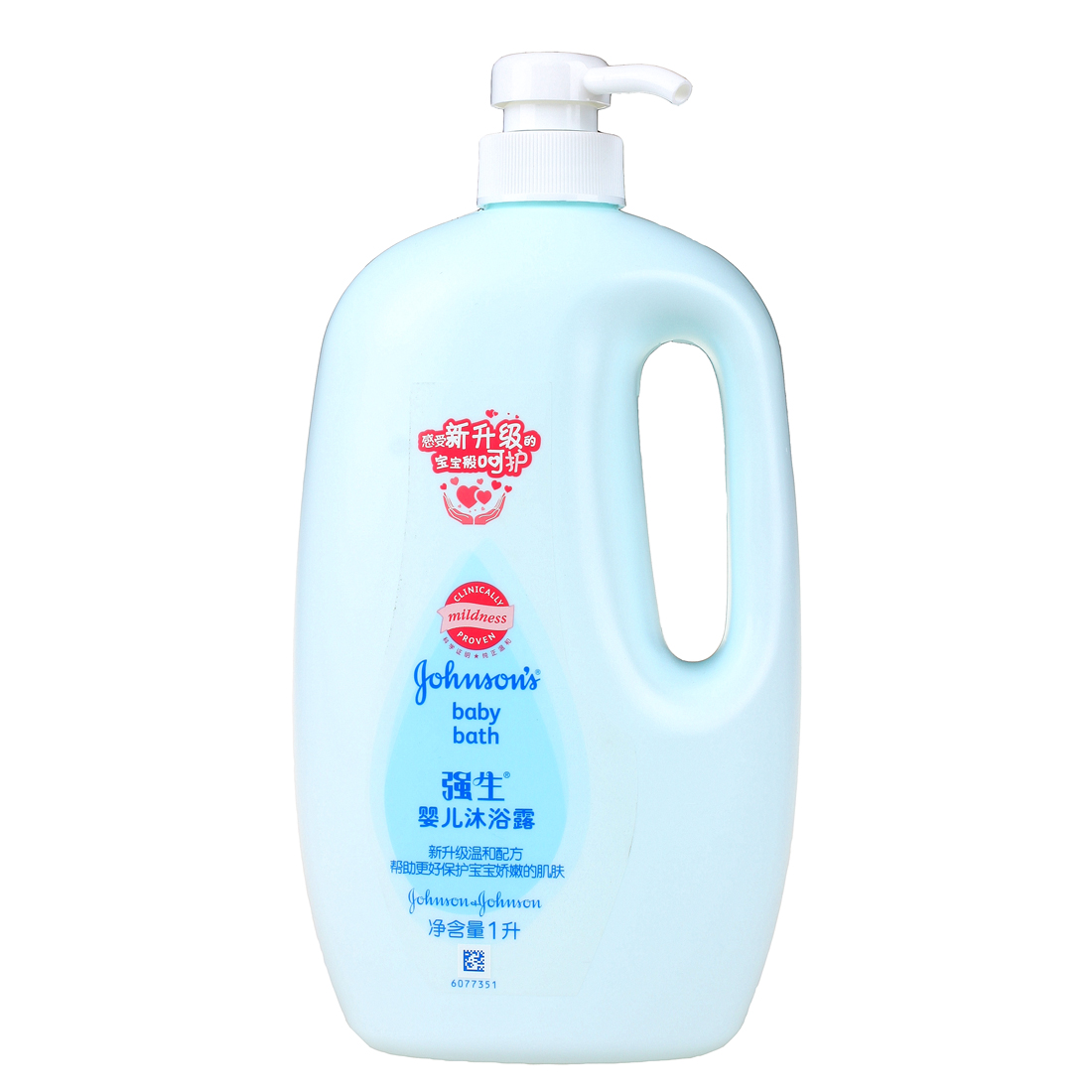 强生婴儿沐浴露1L  宝宝沐浴乳 温和配方 强生婴儿洗护用品