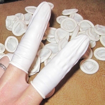 Disposable finger cover non-slip finger cover beauty nail rubber finger cover housework do hand finger cover