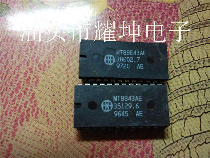MT88E43AE MT88E43AE MT8843AE DIP main camp straight plug in DIP series