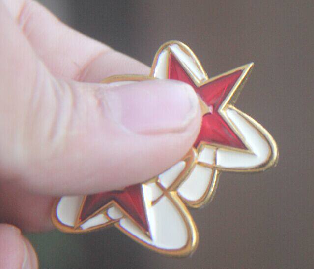 1987-year red star technology to lead the Russian Soviet shoulder chapter accessories