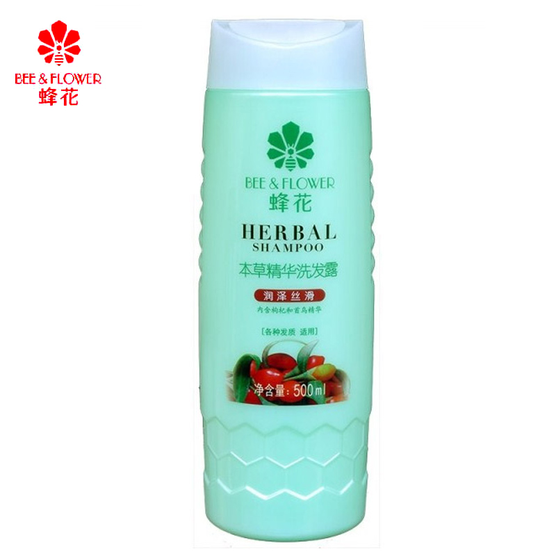 【天猫超市】蜂花本草精华润泽丝滑洗发水洗发露 500ml 滋润养护