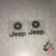 Jeep Car Stickers Jeep Square Logo Reflective Mirror Stickers Wrangler Compass Liberty Stickers Decals