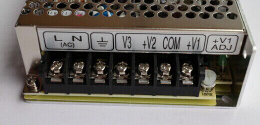 Mingwei switching power supply NET-50C 5V positive and negative 15V three-way output DC multi-way switching power supply