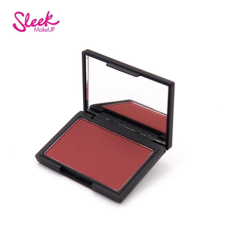 英国Sleek 悦颜腮红 935单色腮红盘正品带珠光适合皮肤白皙女性