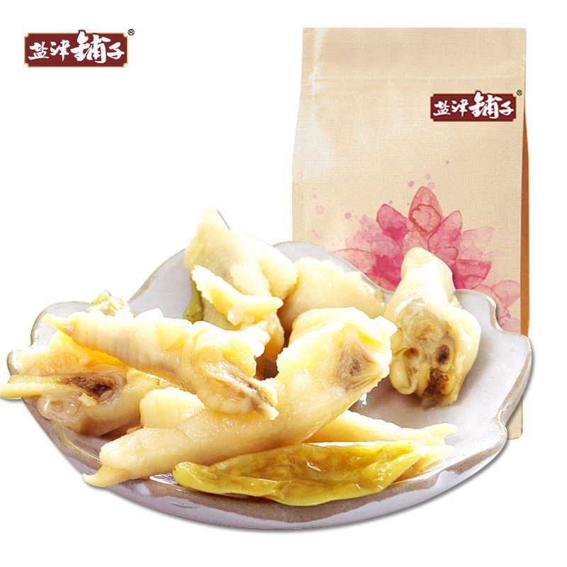 【天猫超市】盐津铺子泡椒味山椒凤爪200g/袋   休闲零食必备