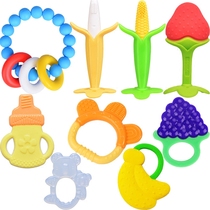 Tooth glue baby gum toy baby grind-tooth stick non-toxic bite gel grinder silicone gum stick can be boiled