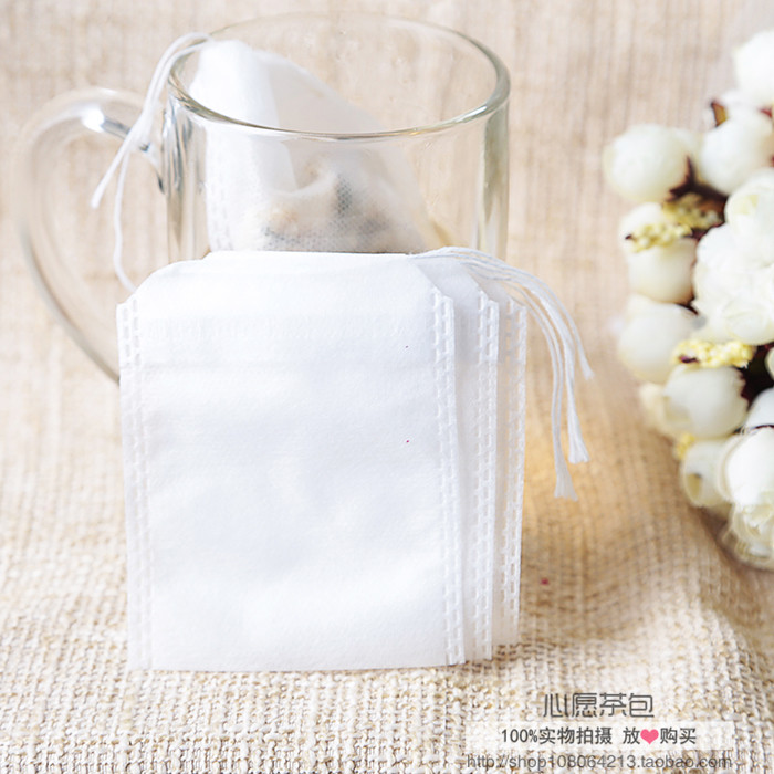 Unwoven cloth 8 * 10cm disposable tea bag tea bag tea bag foot bath bag Soup Bag sachet bag